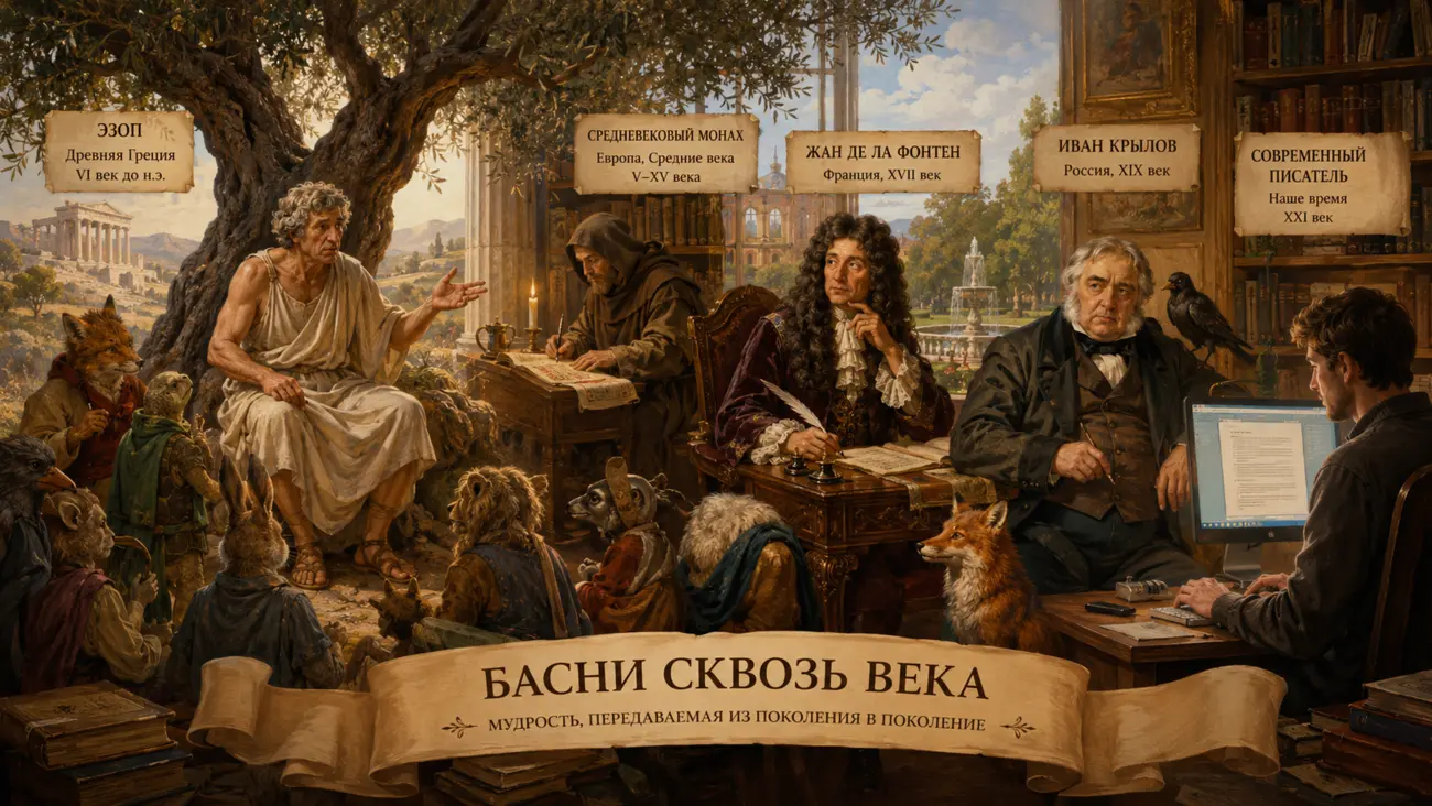 Баснописцы мира: от Эзопа до современности