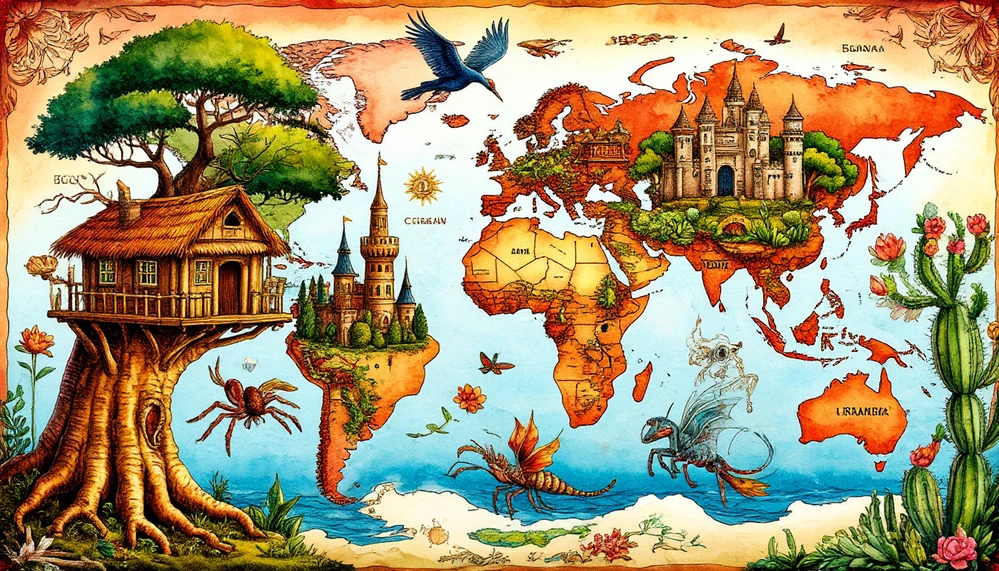 Путешествие по странам и культурам через призму детских сказок