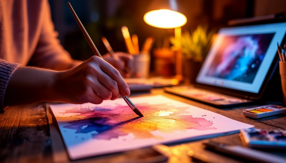 Краски тишины в шумном мире