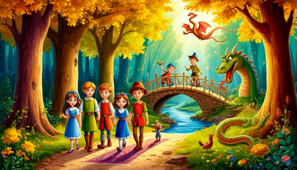 Сказочные испытания: Преодоление трудностей вместе с героями сказок