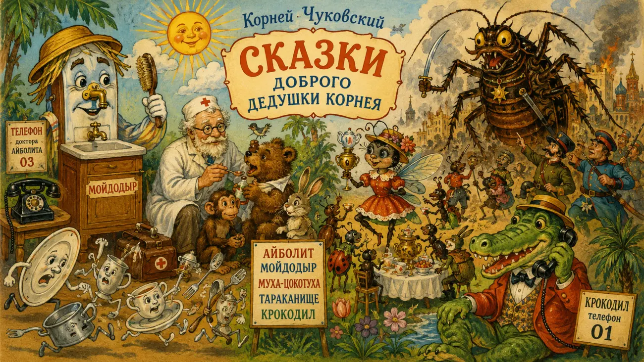 Наследие Чуковского: сказки, ставшие классикой