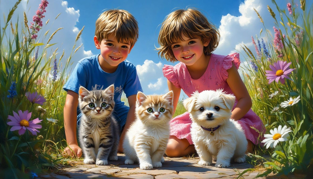 Потешки про животных