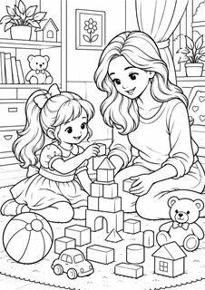 Мама с дочкой Мама с дочкой